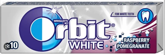 30x Orbit Raspberry-Pomegranate Chewing Gum 14gr