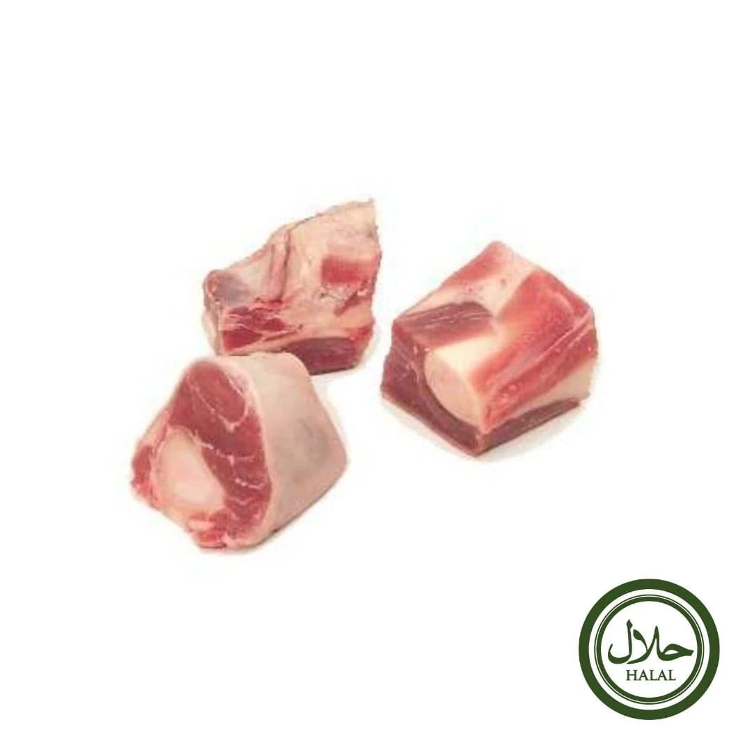 Halal Goat Bone Cubes 1kg - Image 2