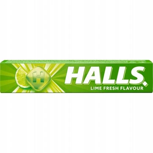 20x Halls Dropsy (Vita-C) Lime Flavour
