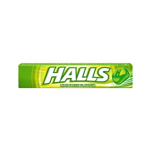 20x Halls Lime Fresh Flavour 33.5gr