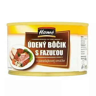 8x Hame Udeny Bocik S Fazulou 400g