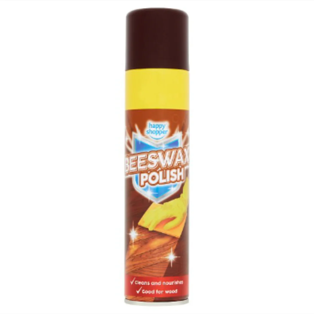 Happy Shopper Beeswax Polish 300ml x Case of 6