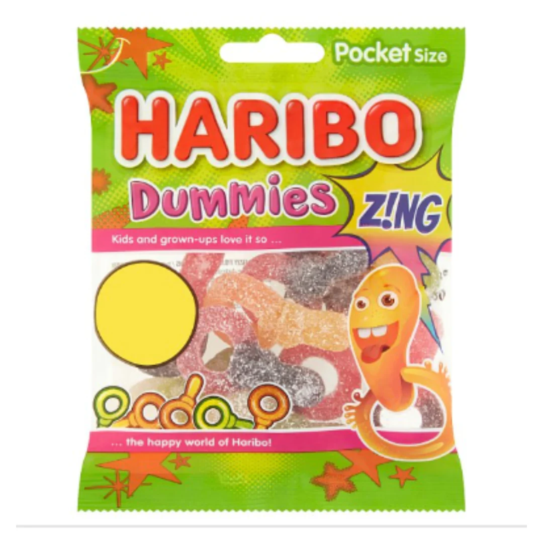 HARIBO Dummies Z!NG 60g x Case of 20