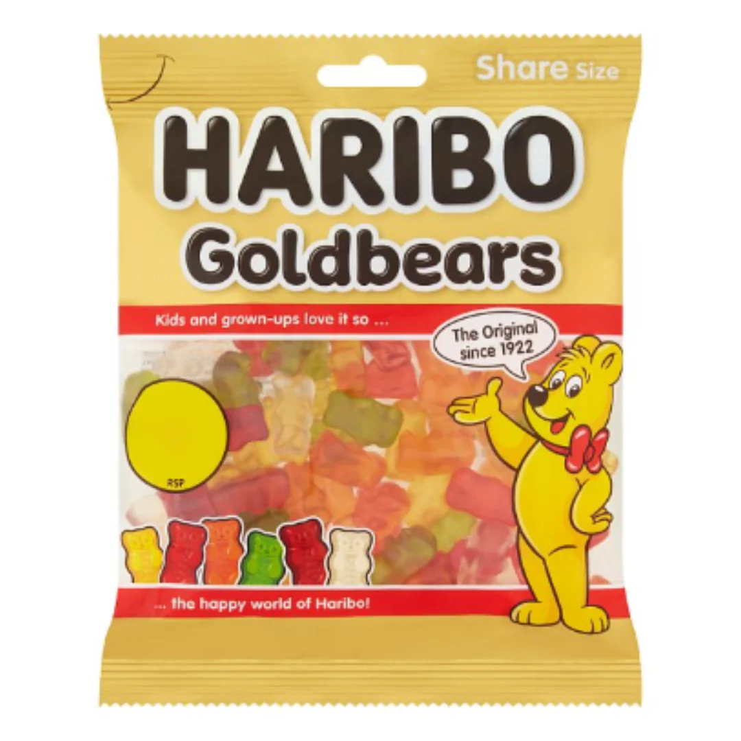 HARIBO Goldbears 140g x Case of 12