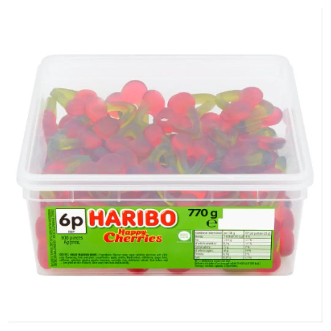 HARIBO Happy Cherries 770g x 1 Pack