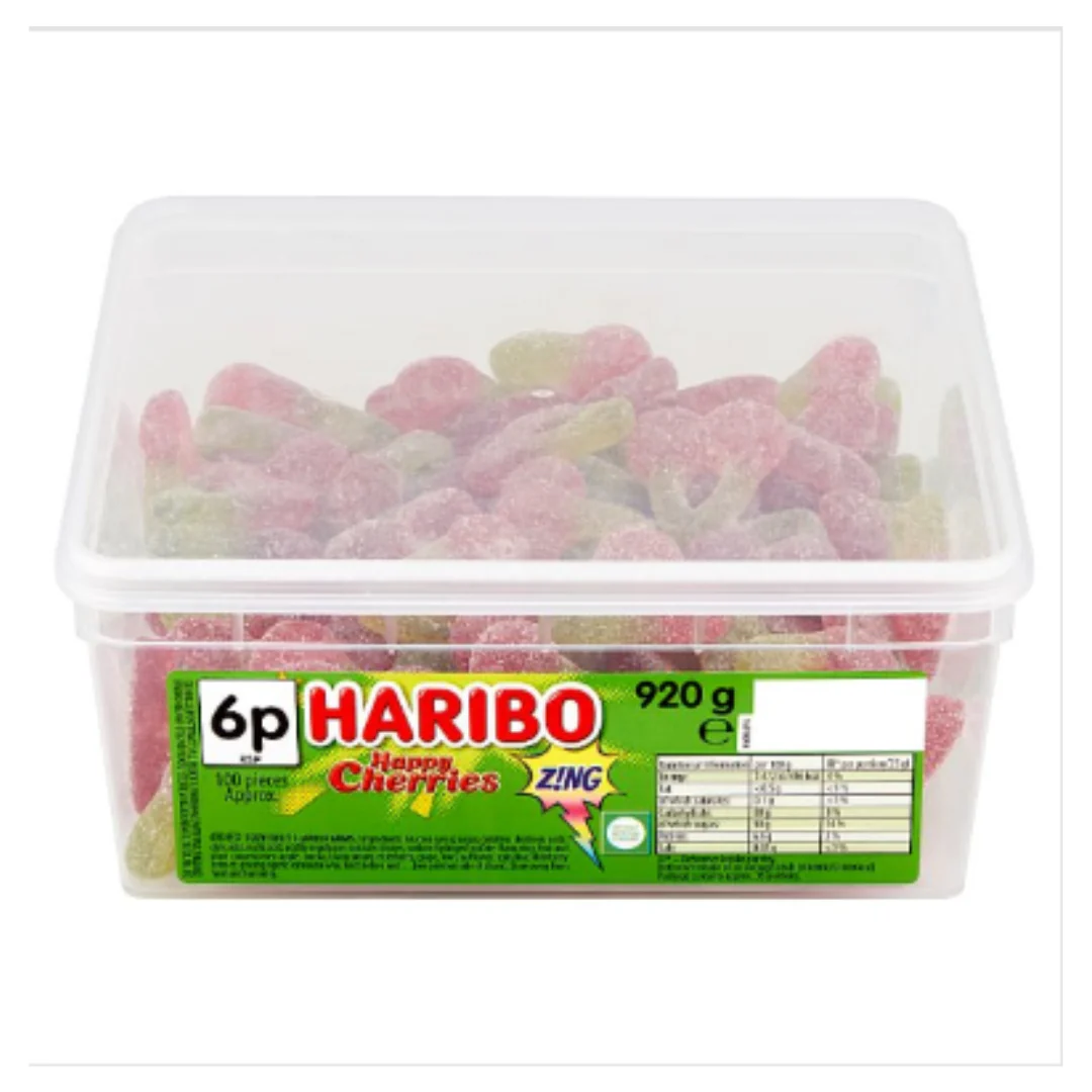 HARIBO Happy Cherries Z!NG 920g x Case of 6