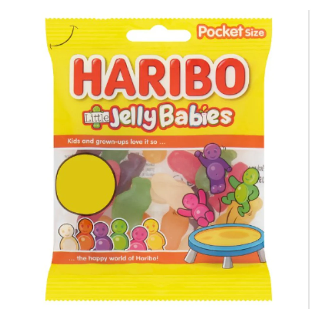 HARIBO Little Jelly Babies 60g x Case of 20