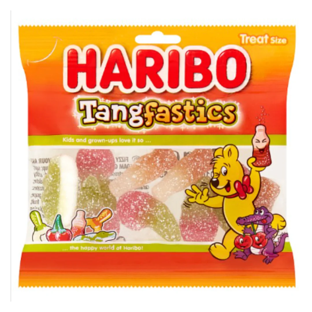 HARIBO Tangfastics Bag 16g x Case of 100