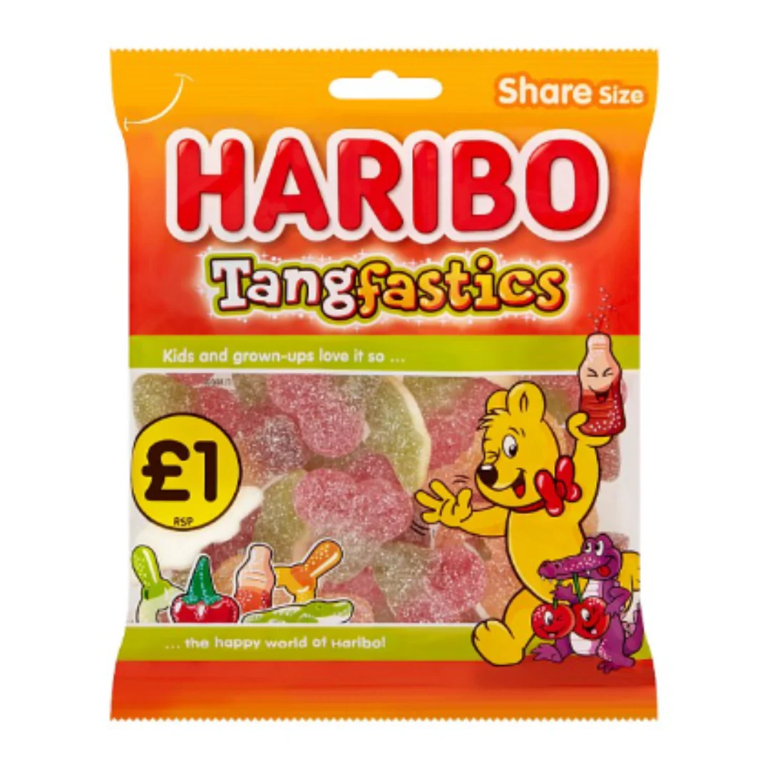 HARIBO Tangfastics Bag 160g PM x Case of 12