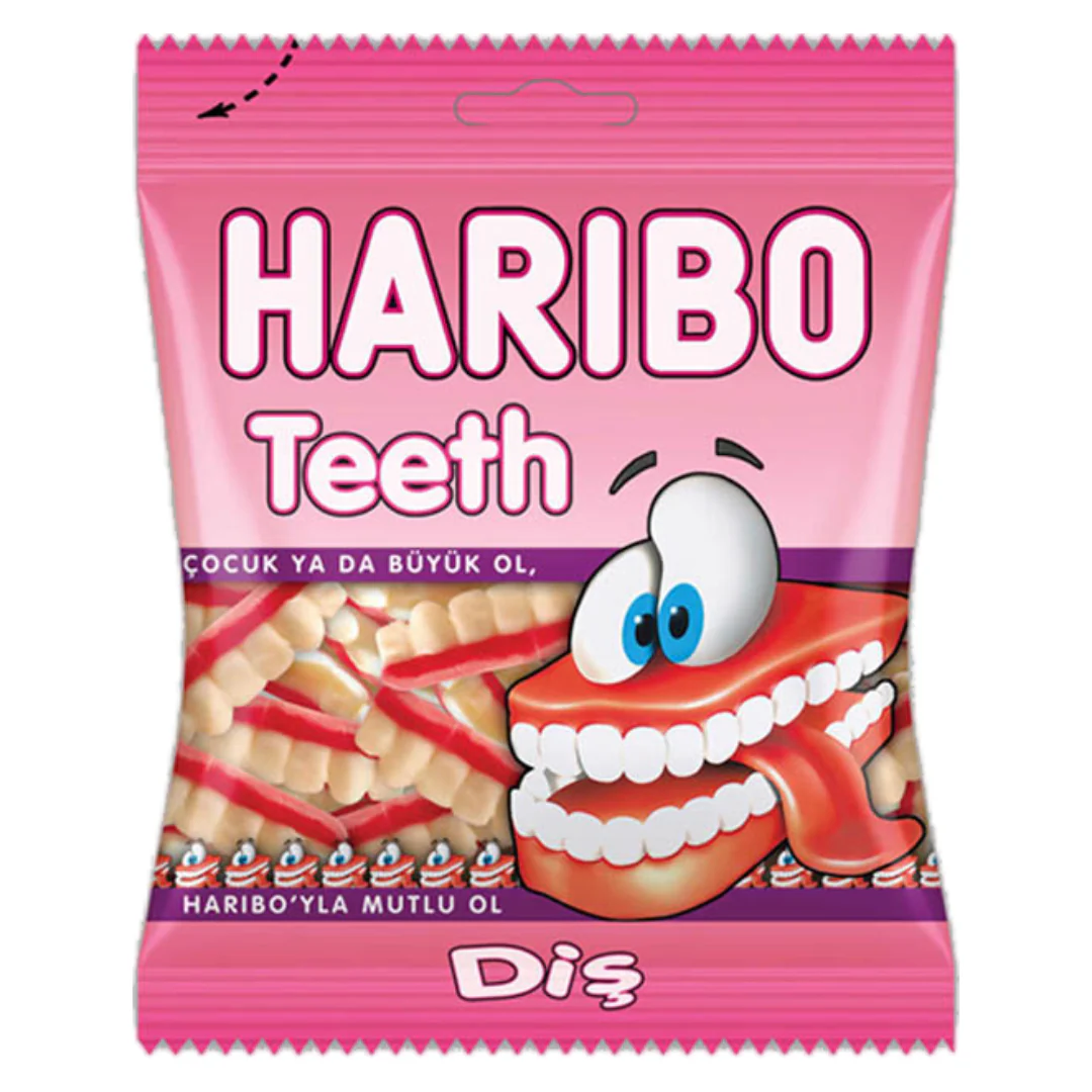 HARIBO Teeth Gummy 80gr