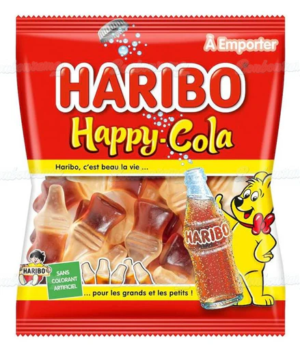 30x Haribo Happy Cola (30 Pack )
