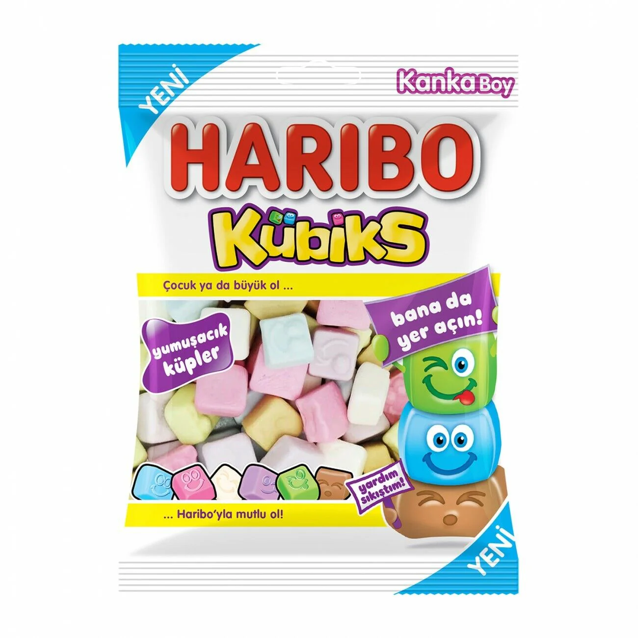24x Haribo Kubiks