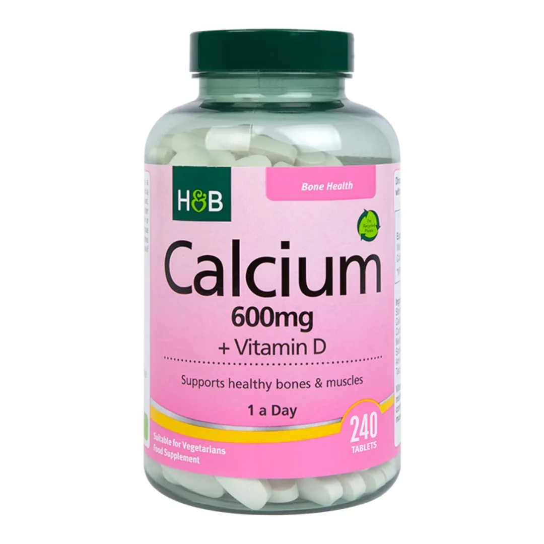 Holland & Barrett Calcium 600mg & Vit D 240 Tablets