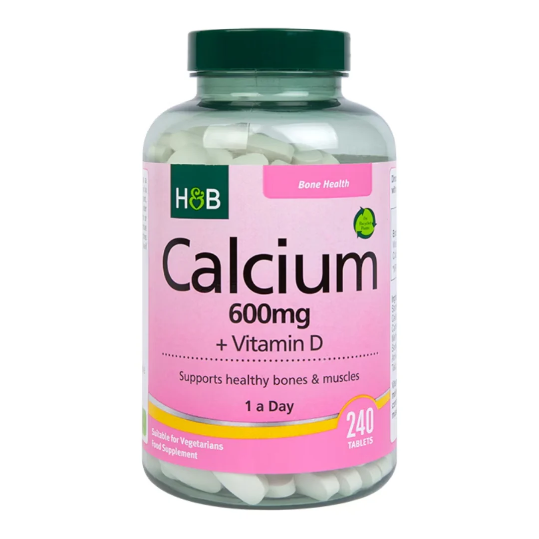 Holland & Barrett Calcium 600mg & Vit D 240 Tablets