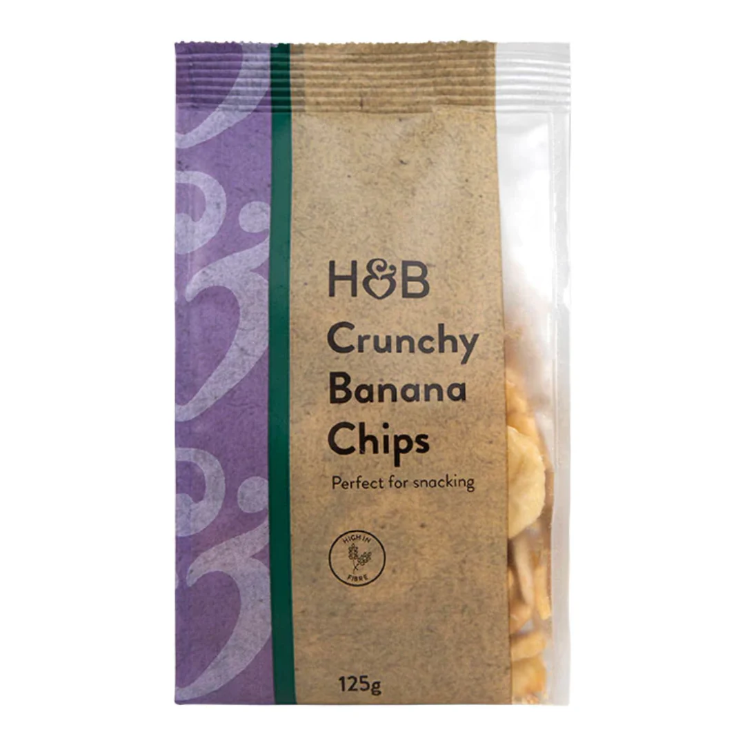 Holland & Barrett Crunchy Banana Chips 125g