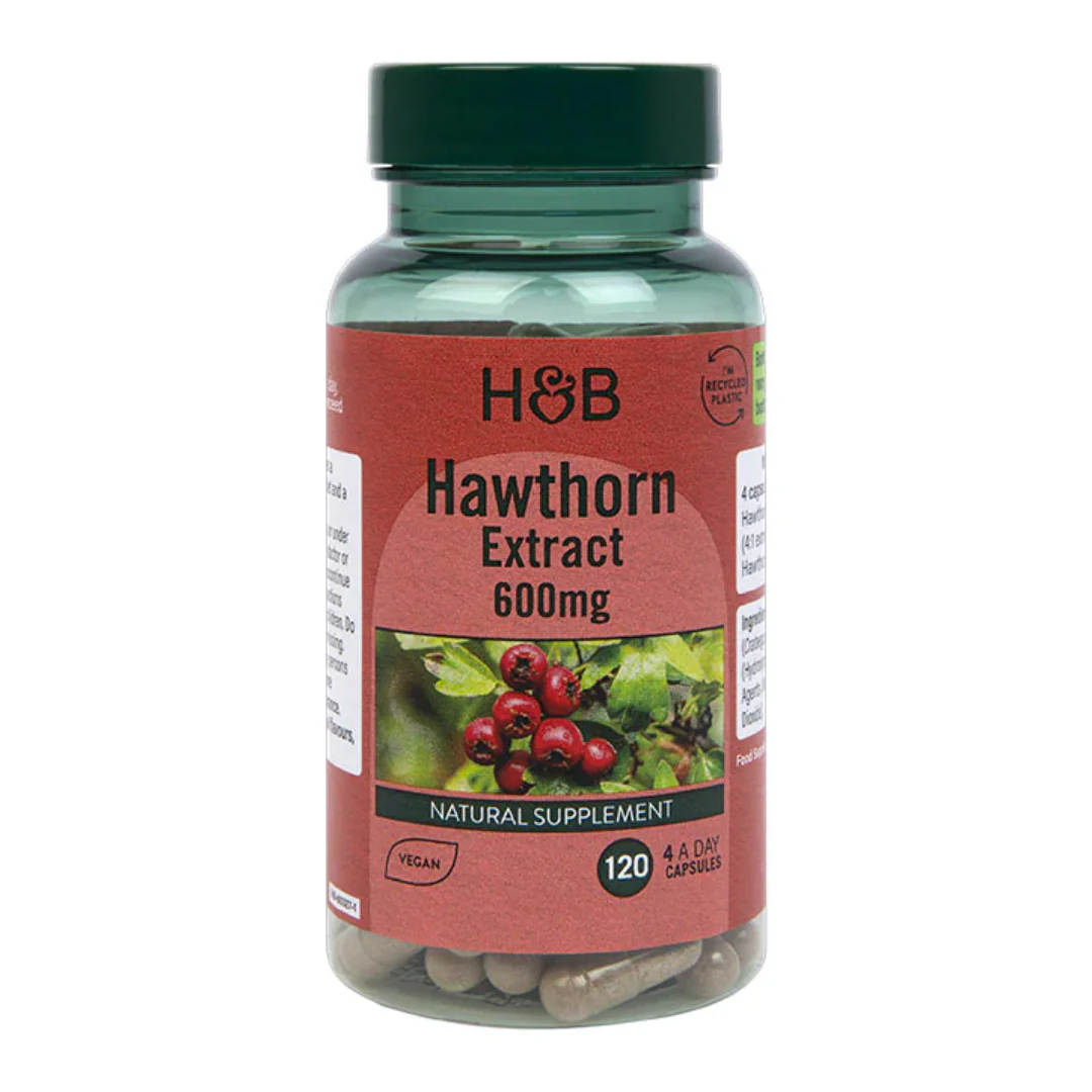Holland & Barrett Hawthorn 600mg 120 Capsules