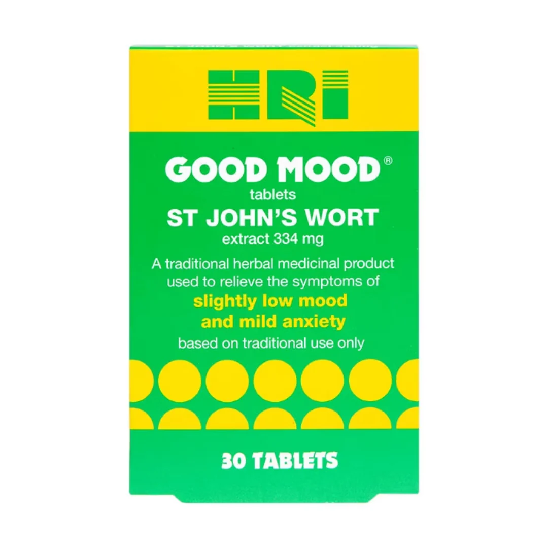 HRI Good Mood St John's Wort 30 Tablets
