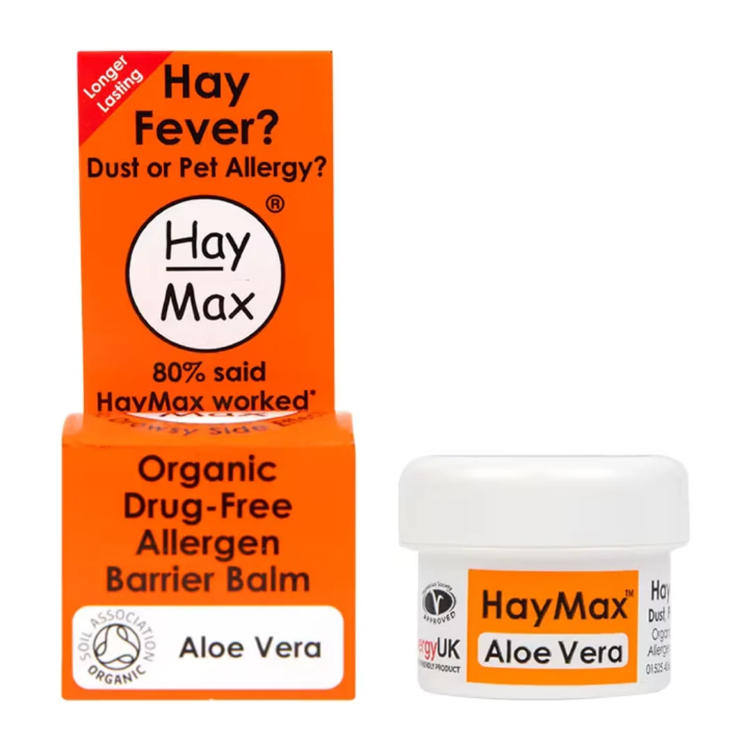 HayMax Aloe Vera Organic Drug Free Pollen Barrier Balm 5ml