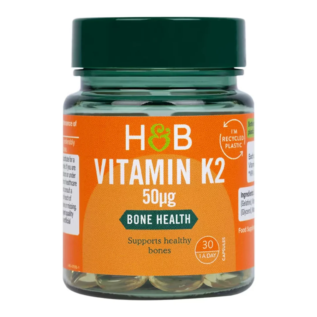 Holland & Barrett K2 50ug Capsules