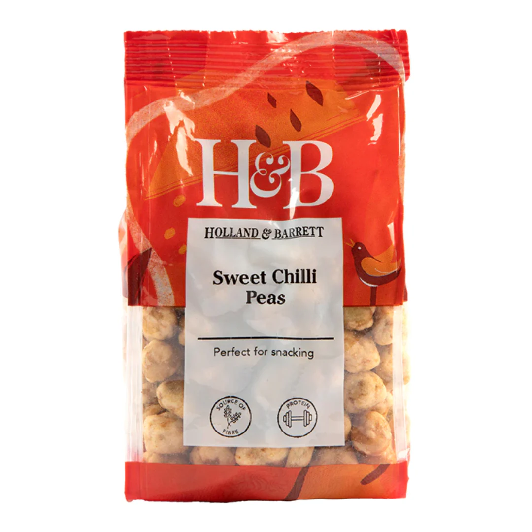 Holland & Barrett Sweet Chilli Peas 90g