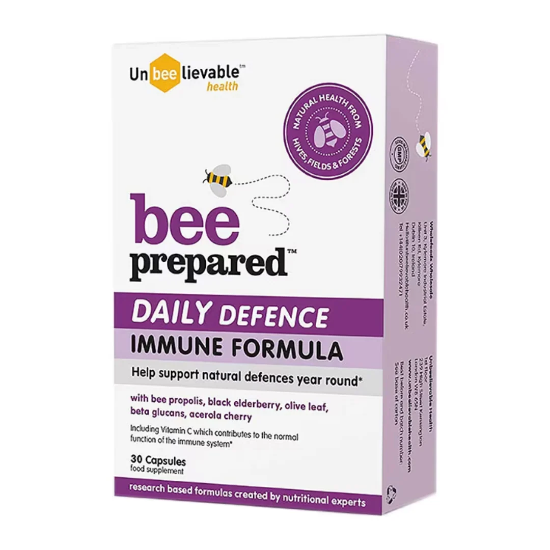 Unbeelievable Health Bee Prepared Daily Defence 30 Capsules