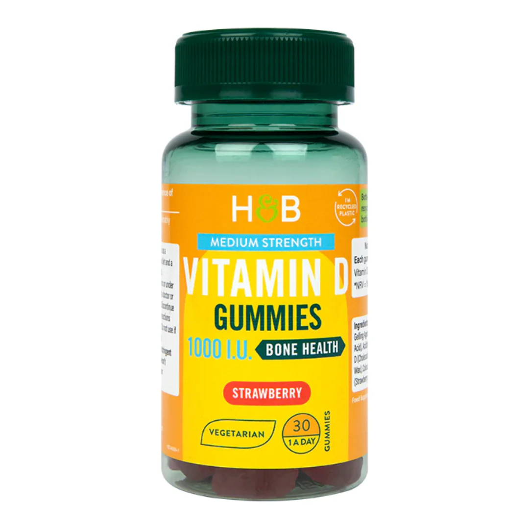 Holland & Barrett Vegetarian Vitamin D 1000 I.U. 25ug 30 Gummies