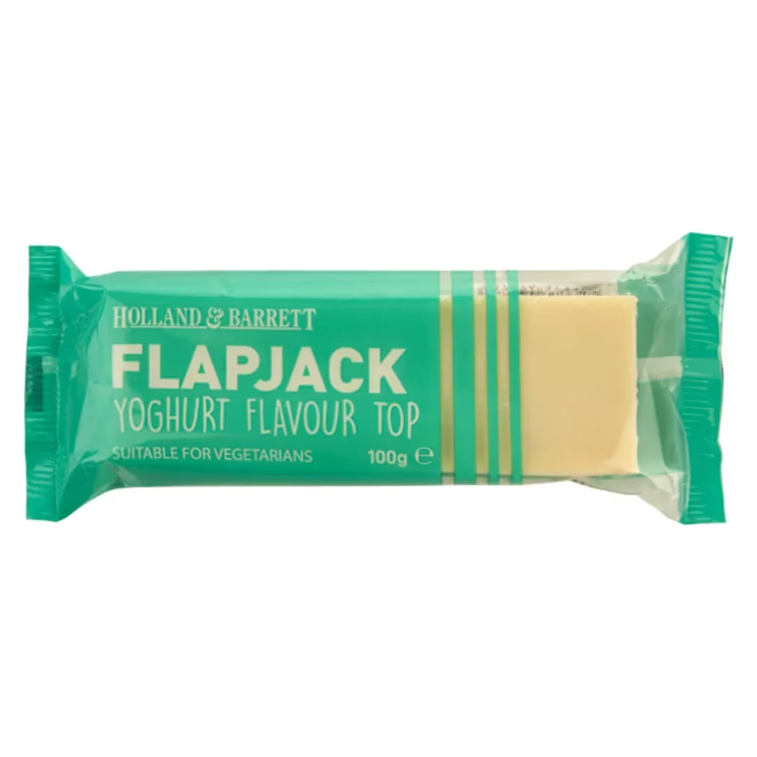 Holland & Barrett Yoghurt Flavour Top Flapjack 100g