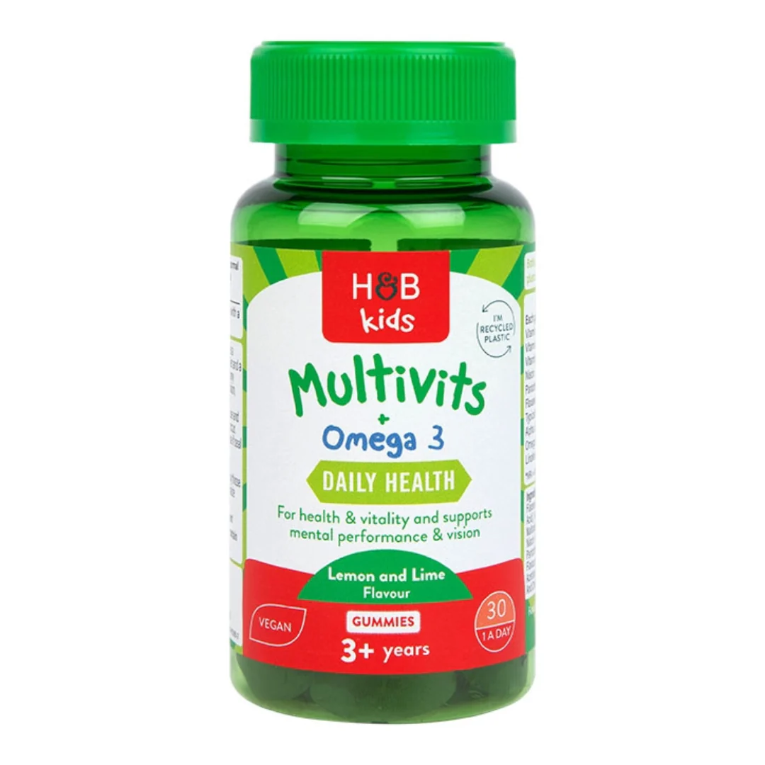 Holland and Barrett Kids Multivit and Omega 30 Gummies