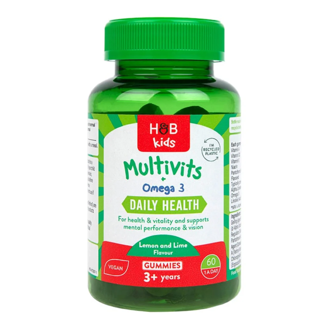 Holland & Barrett Kids Multivit & Omega 60 Gummies
