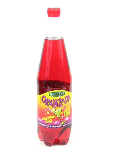6x Hellena Oranzada Czerwon Zero 1.25lt