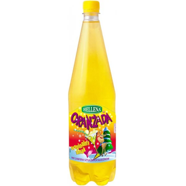 6x Hellena Oranzada Zolta 1.25lt