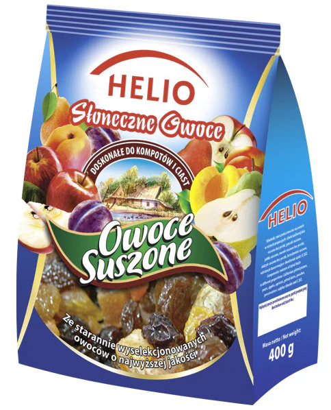12x Helio Owoce Suszone 300g