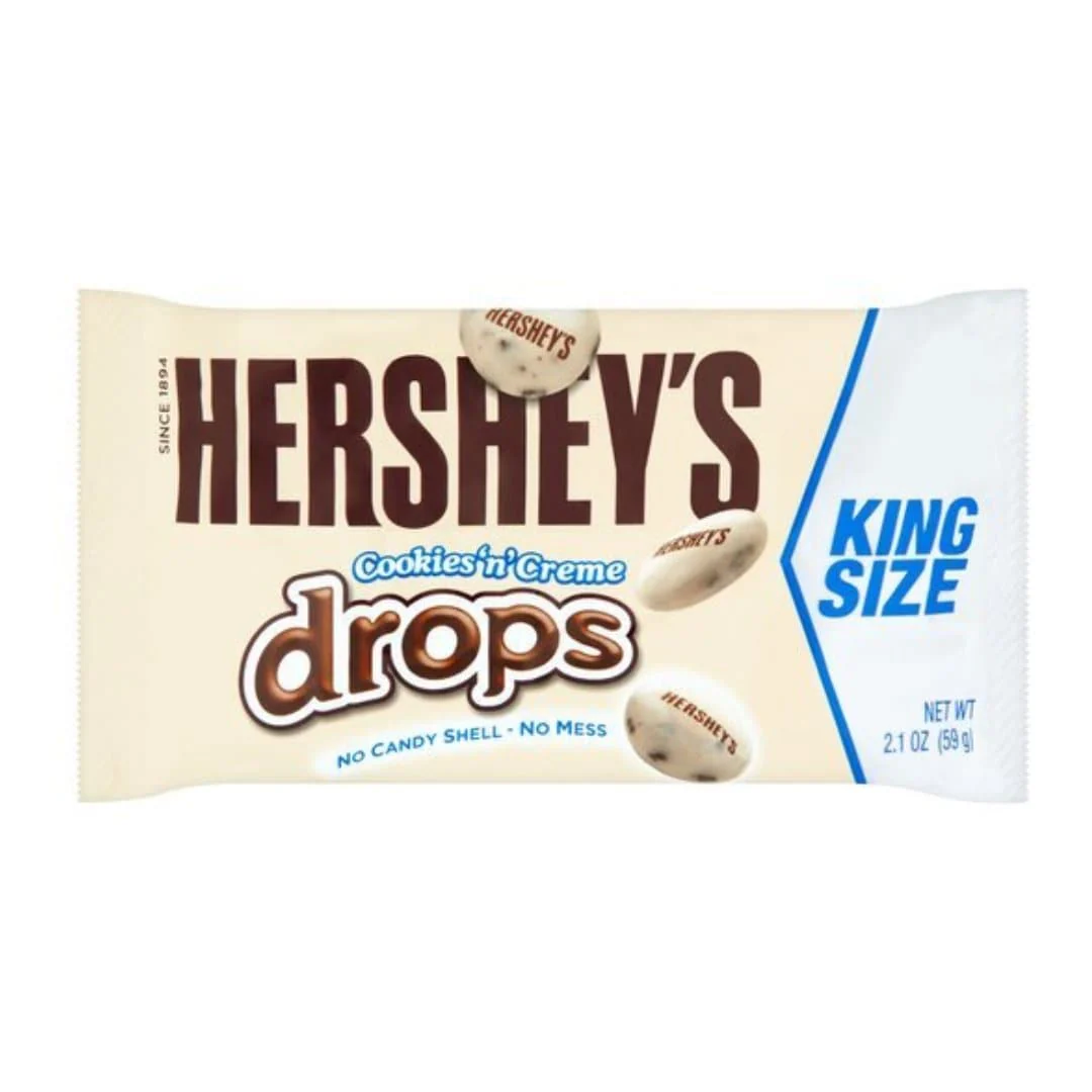 Hersheys Cookies & Creme Drops 59gr