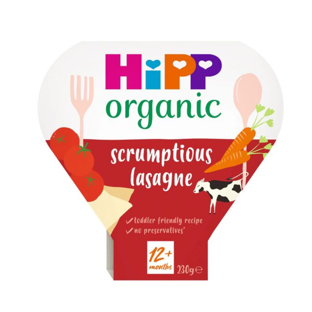 Hipp Organic 1 Year Scrumptious Lasagne 230gr