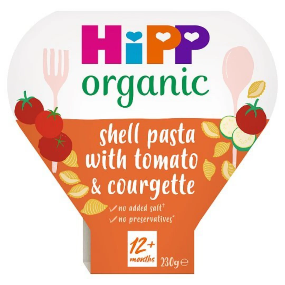 Hipp Organic Pasta With Juicy Tomatoes & Courgette 260gr