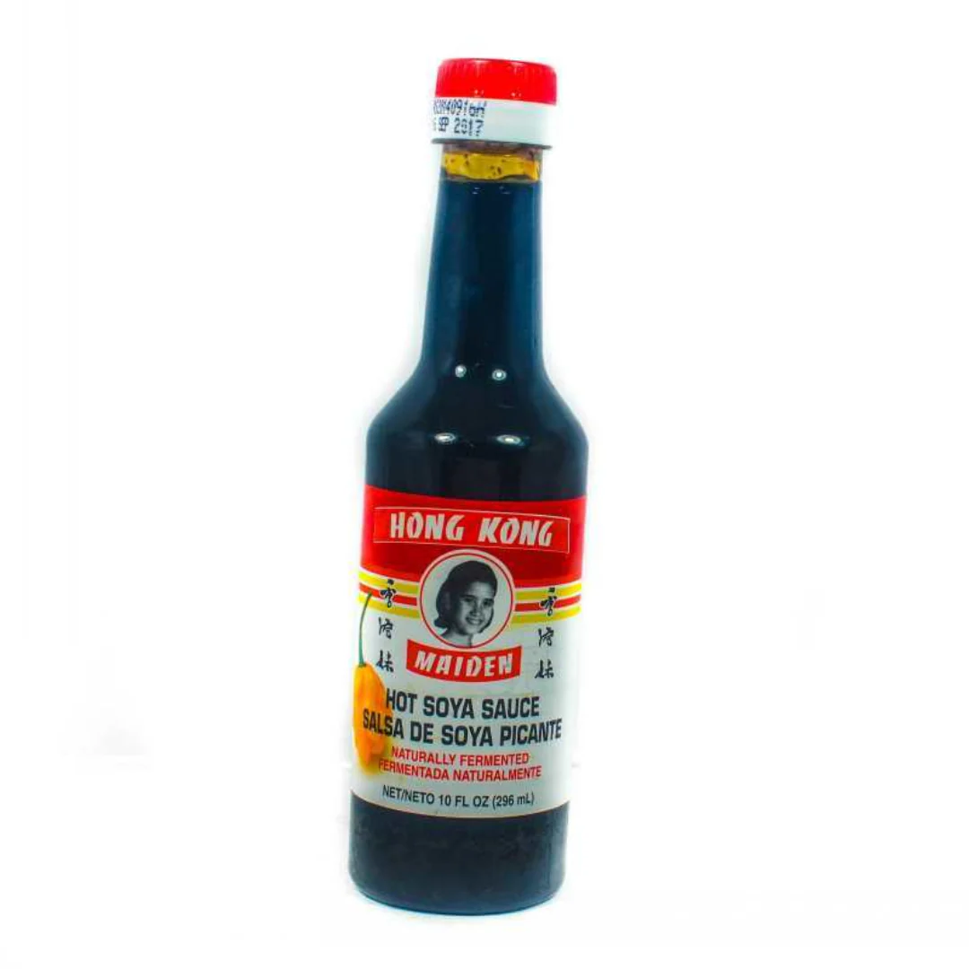 Hong Kong Maiden Hot Soy Sauce (Jamaica) 12 x 296ml