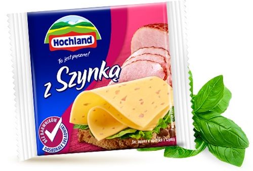 10x Hochland Toast Cheese Szynka 130g
