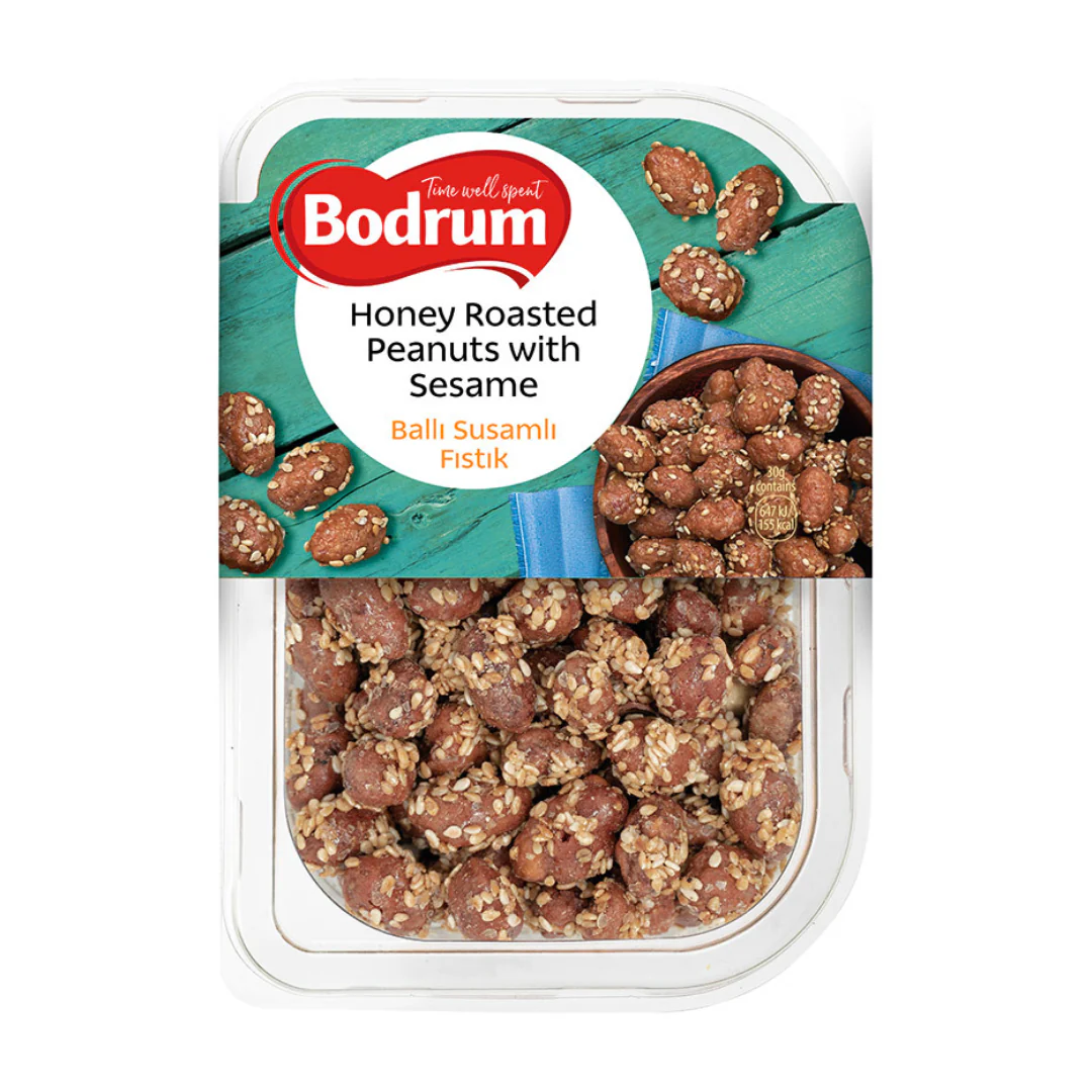 Bodrum Honey Roasted Peanuts 150gr