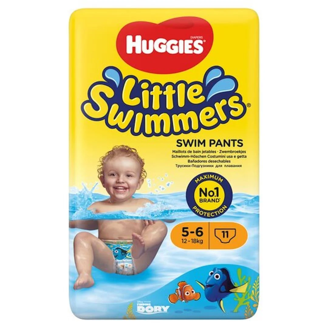 Huggies Little Swimmers Size 5-6 12-18Kg 11 Pants
