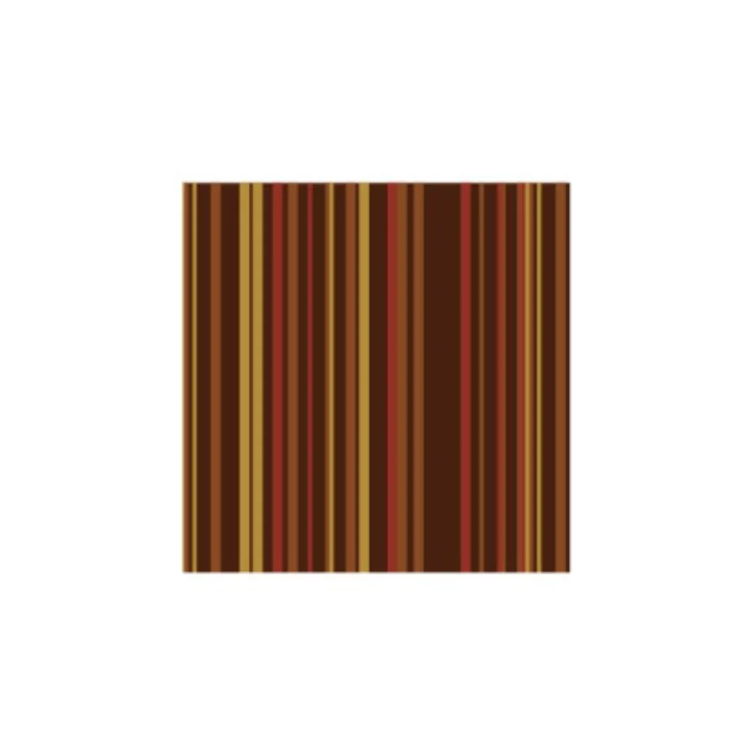 IBC Squared Stripe 280s Dark Choc 2.5cm x Case of 1
