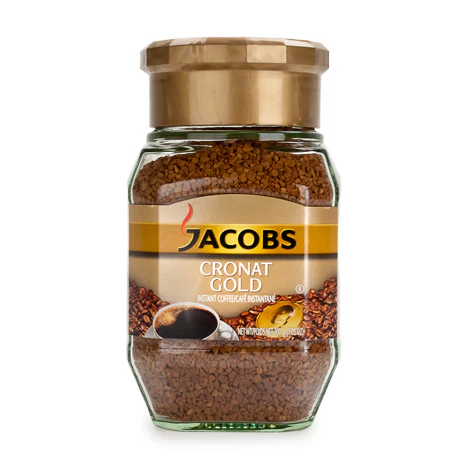 6x Jacobs Cronot Gold Instant 100 In Jar 100g
