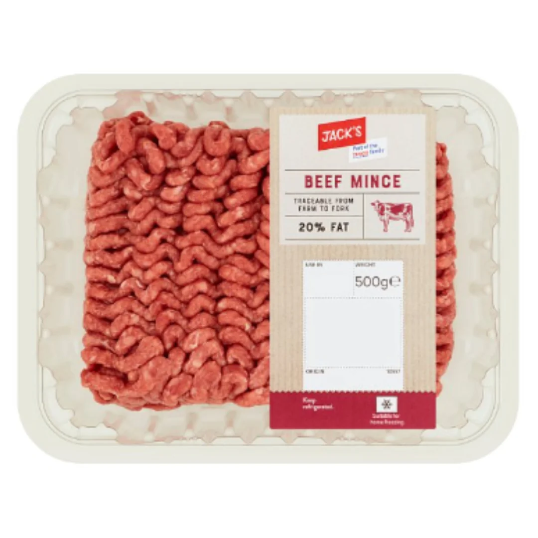 Jack's Beef Mince 500g x 4 Packs