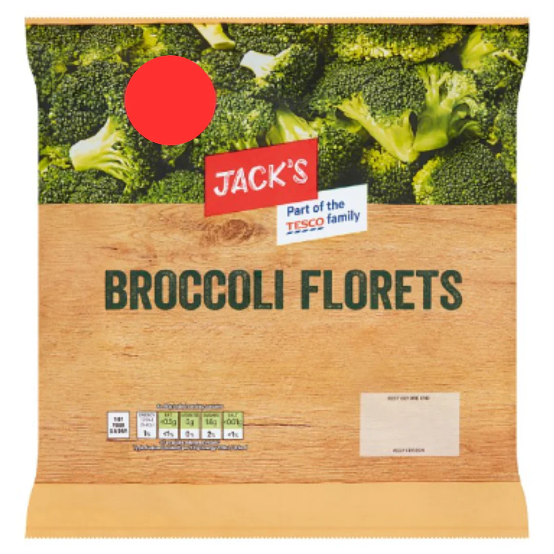 Jack's Broccoli Florets 450g x 8 Packs
