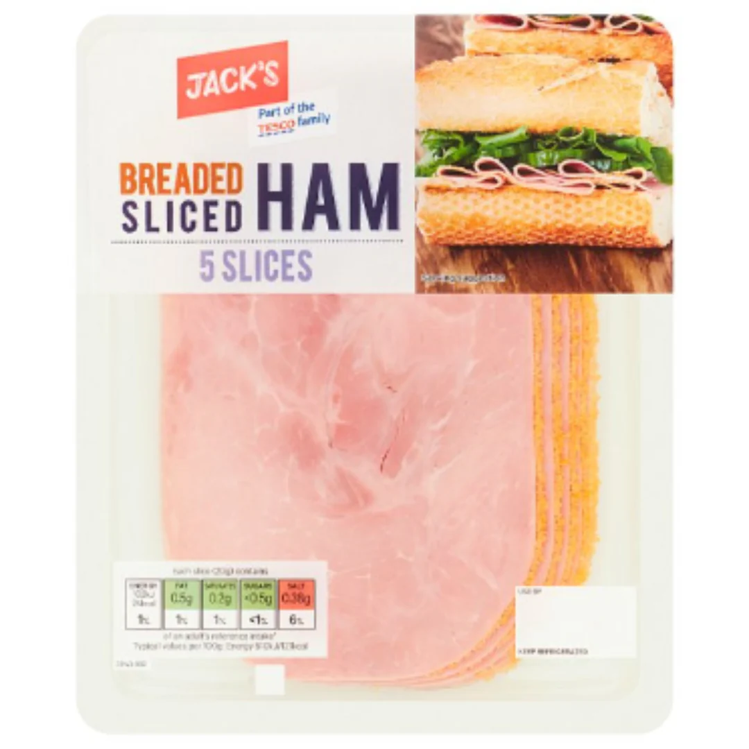 Jack's Breaded Sliced Ham 90g x 1