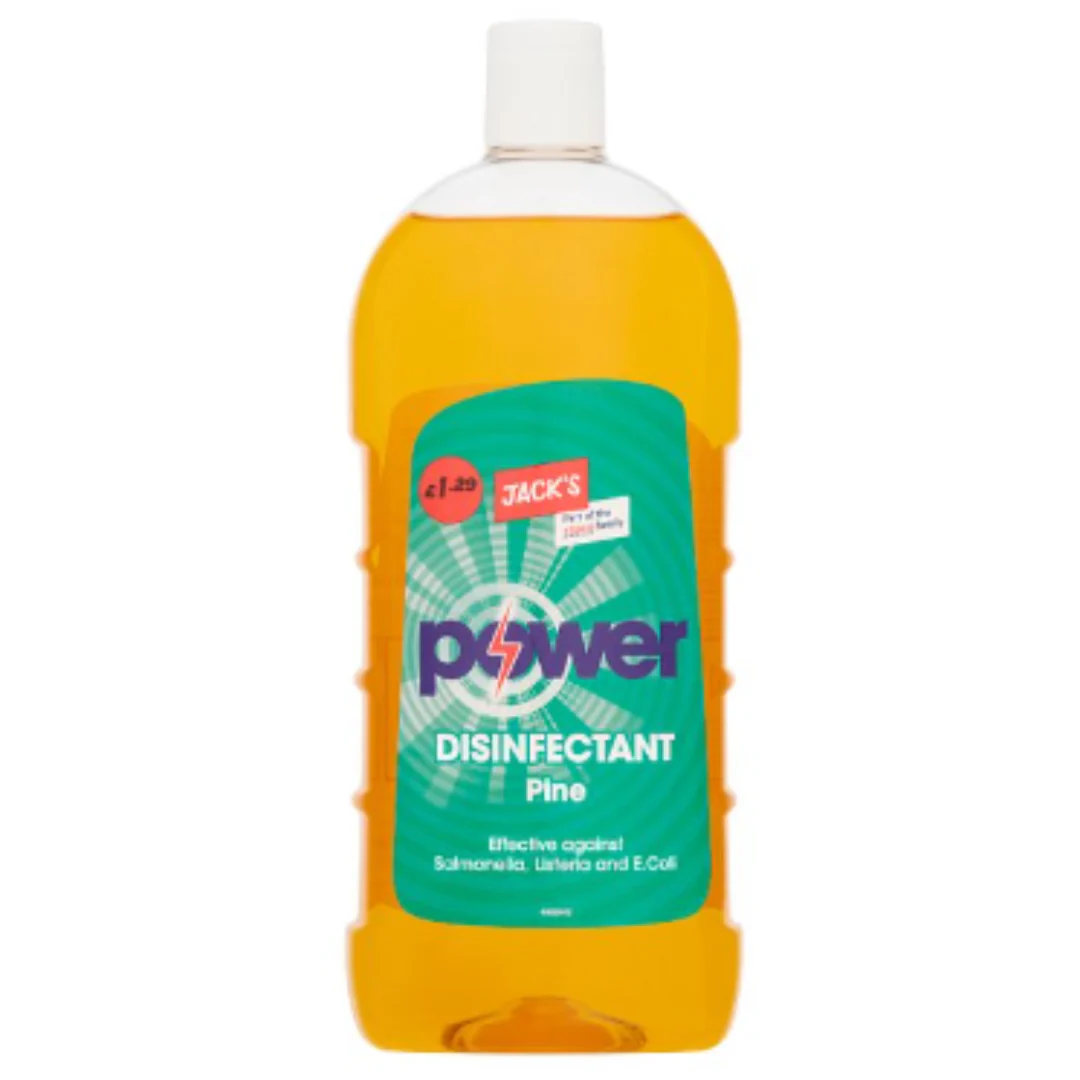 Jack's Power Disinfectant Pine 1 Litre x Case of 8