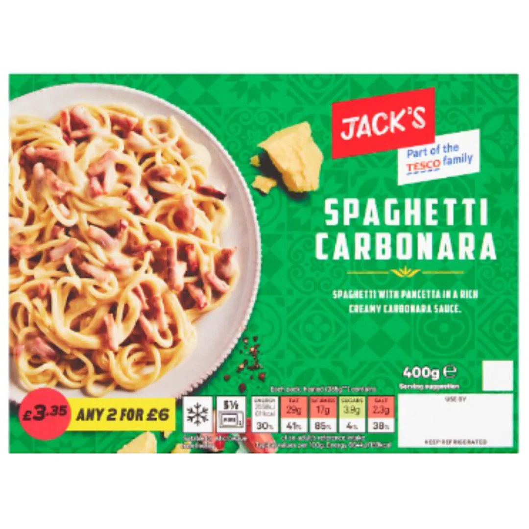 Jack's Spaghetti Carbonara 400g x 1