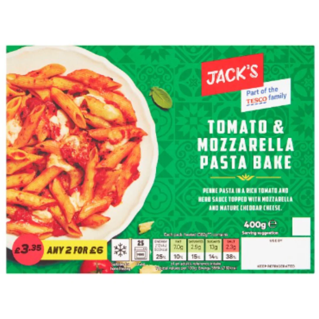 Jack's Tomato & Mozzarella Pasta Bake 400g x 1