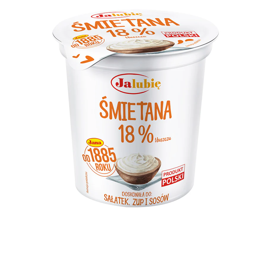 12x Jana Smietana 400gr 18%