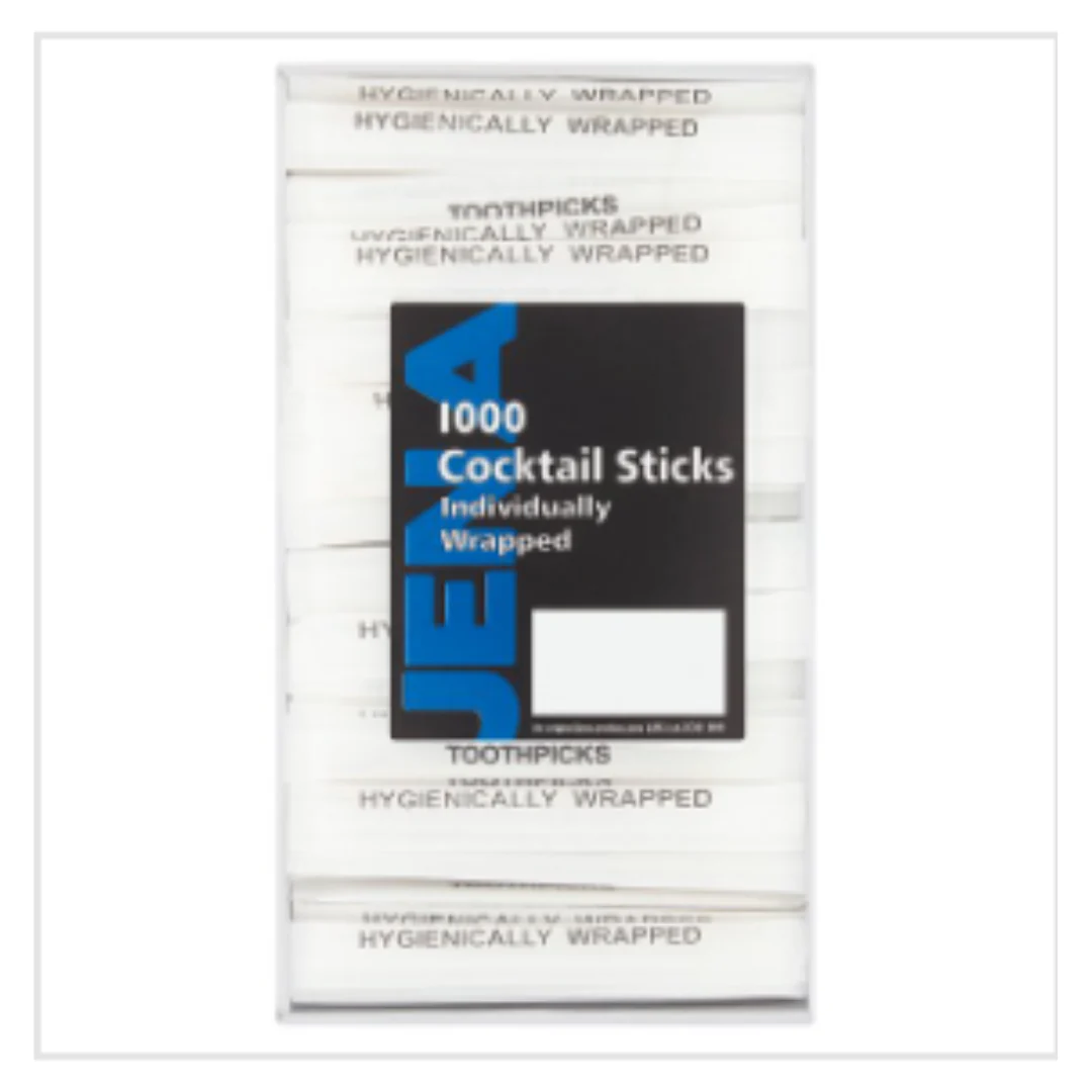 JENA 1000 Cocktail Sticks x Case of 1