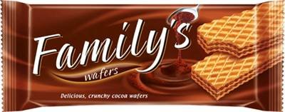 24x Jutrzenka Family Wafer Cacao 180g